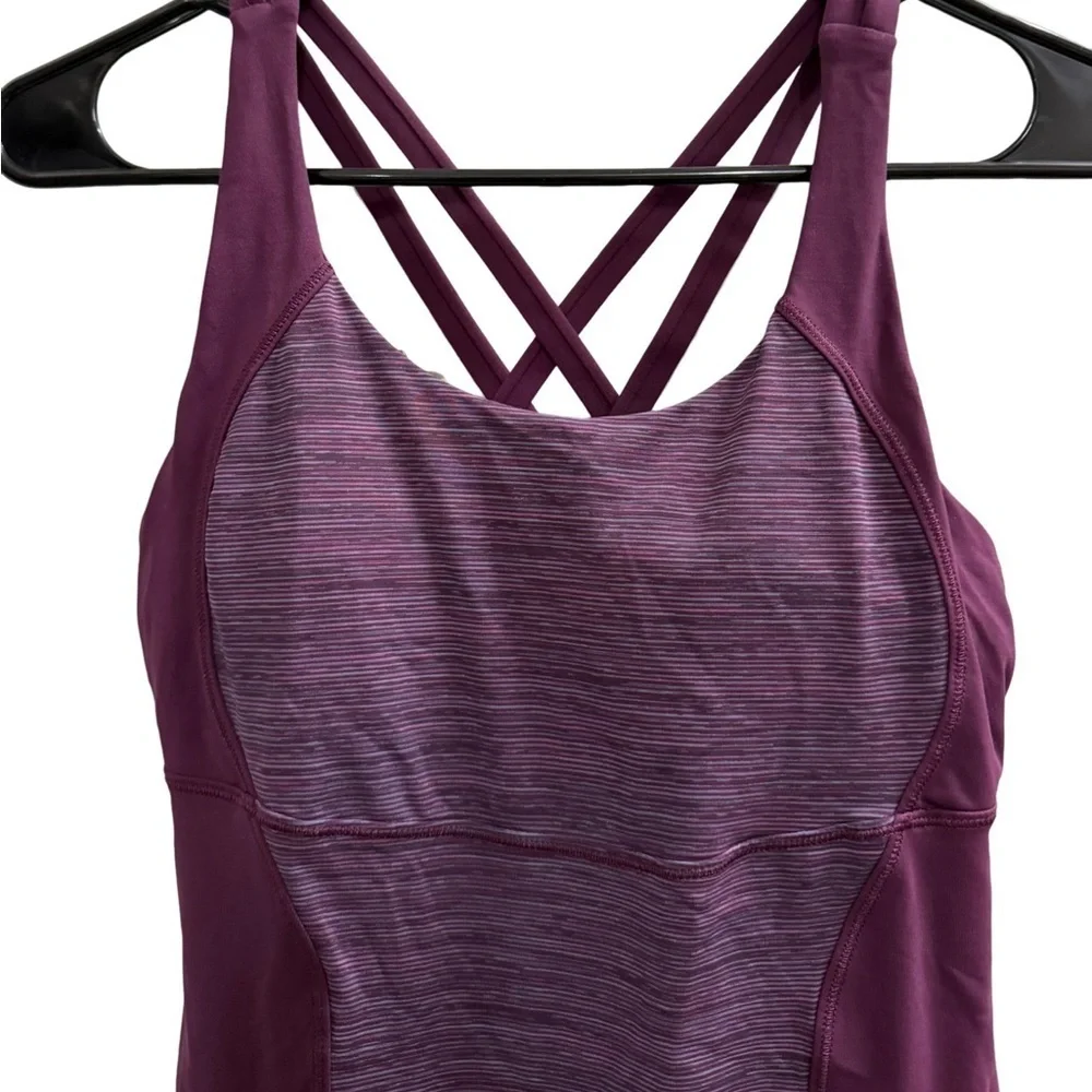 LULULEMON Energy Tank Plum Size